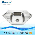 DS 8050 OEM para Tailandia rv undermount fregadero de cocina doble cuenco fregaderos de acrílico fregadero de cocina foshan